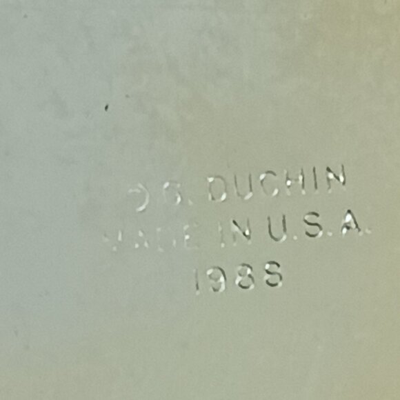 Goldtone Gloria DUCHIN CHRISTMAS ORNAMENTS 80s, Lot of 3 - Picture 9 of 10